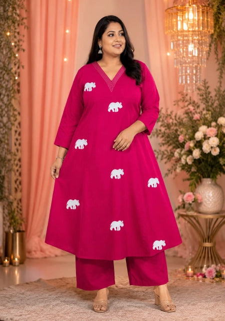 Vertican Fabric Gown