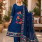 Jamdhani Fabric Thread Embroidery 3-Piece Set  Small Size