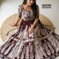 Kalamkari Frock - Coffee