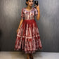 Kalamkari Frock - Red
