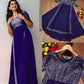 Heavy Faux Georgette With Embroidery With Sequence Work - SSVS05