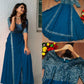 Heavy Faux Georgette With Embroidery With Sequence Work - SSVS09