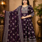 Plus Size Cotton Panel Anarkali