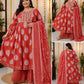 Plus Size Big Size Pure Cotton Kurti Pent Duppata Set