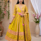 Jaipuri Cotton Panel Cut Anarkali Small Size