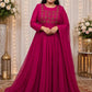 Plus size Aari Work Panel Cut Anarkali
