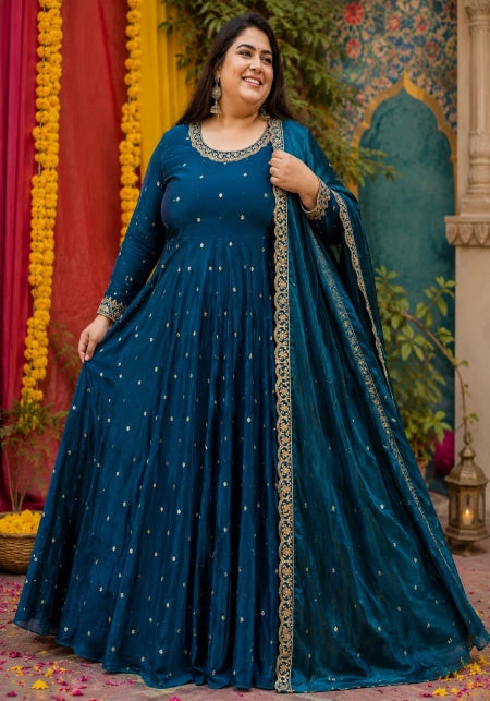 space silky Tealblue