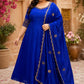 Plus Size Vichitra Silk Anarkali