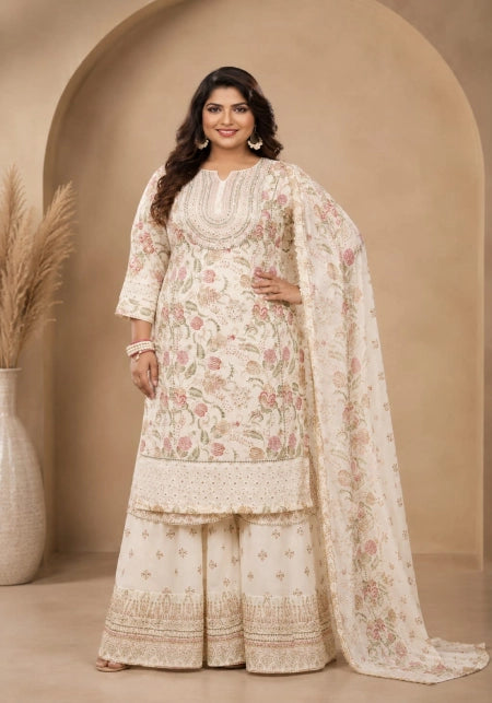 sharara 3pcs set