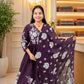 Cotton Umbrella Top With Dupatta