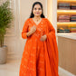 Cotton Umbrella Top With Dupatta