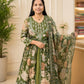 Cotton Umbrella Top With Dupatta
