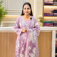 Cotton Umbrella Top With Dupatta