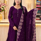 Georgette Heavy Sequence Work 3pcs Set