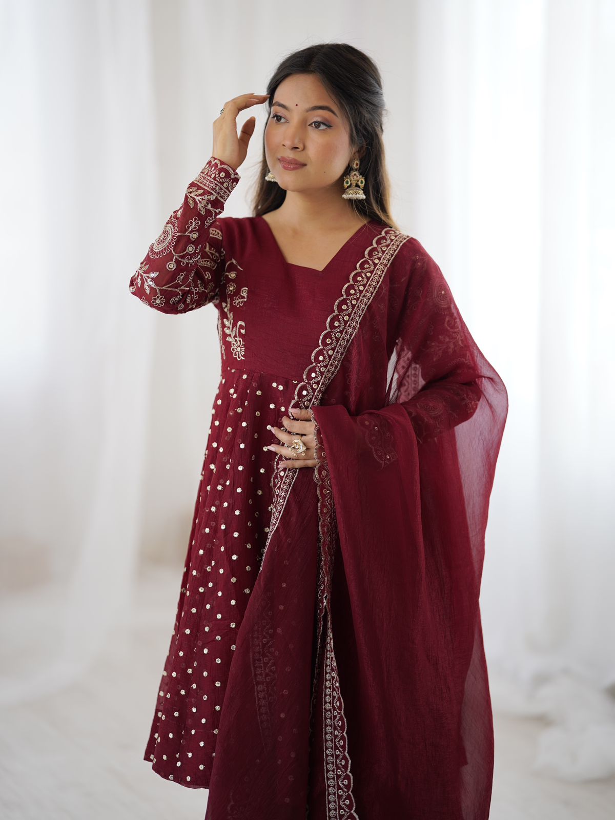 Sharara Crunchy Silk