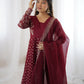Plus Size Sharara Crunchy Silk