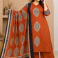 Plus Size Cotton Mirror 3pcs Set Side Open