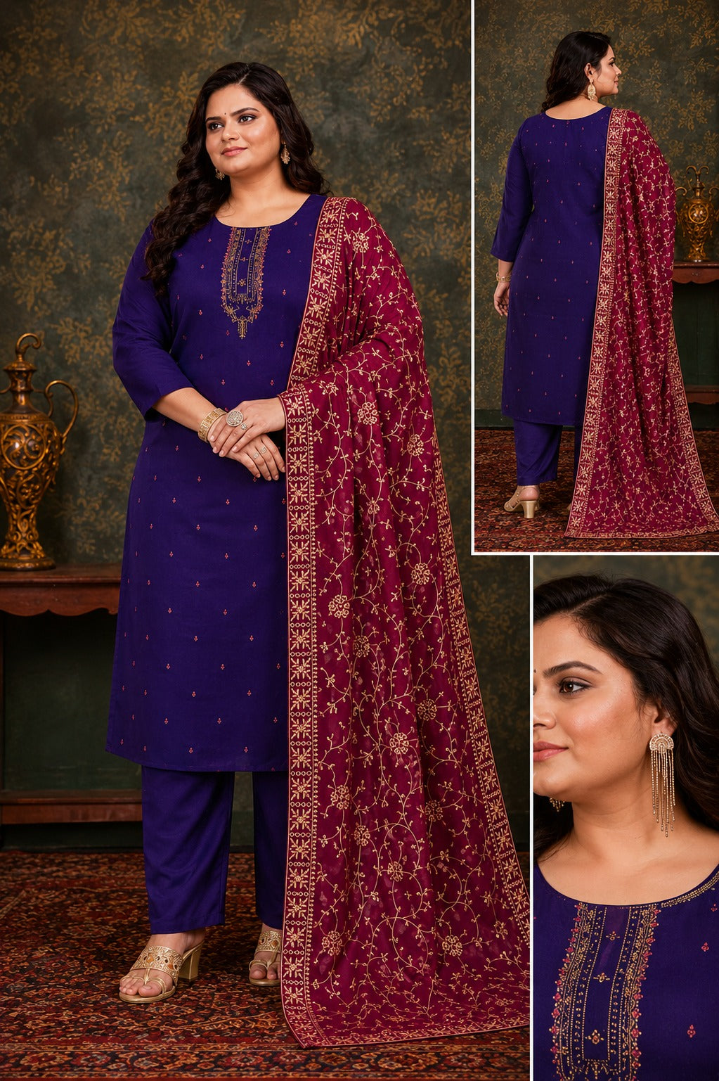 Plus Size Full Sequence Work