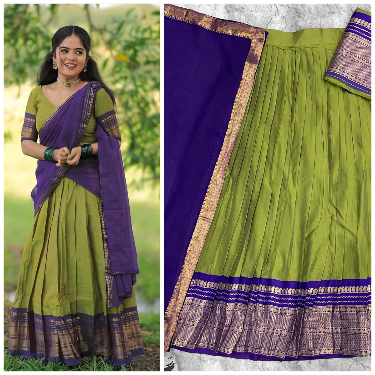 Half Saree Ready Made