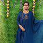 Plus Size Aari Work Georgette Mayura
