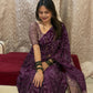 Satin Viscose  Ajarat Mirror Saree