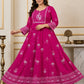 Plus Size Jaipur Umbrella Patch Work - Cotton Anarkali