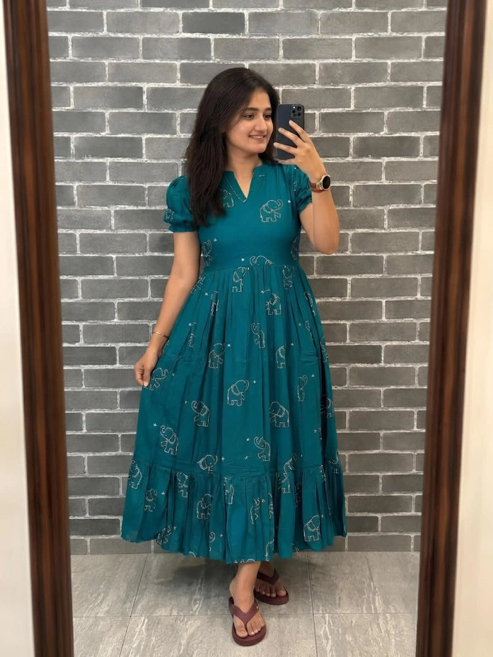 Slub Cotton Frock