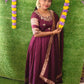 Vizhitra Pattu Anarkali 2pcs Set