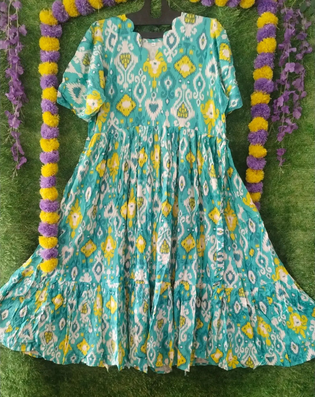 Plus Size Heavy Rayon frock