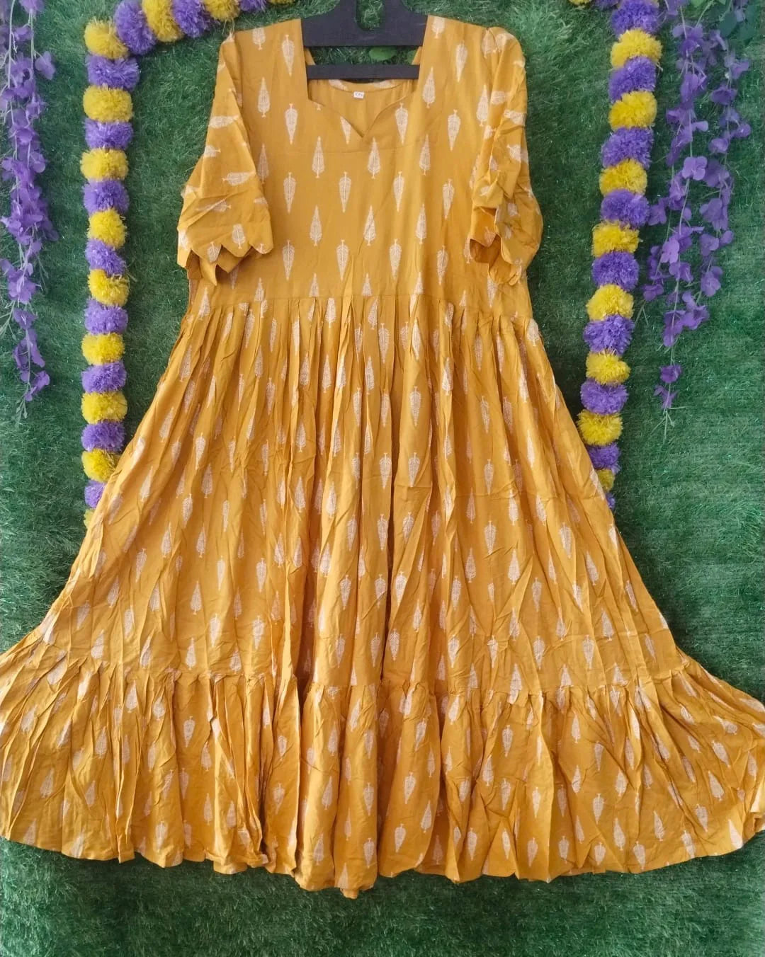 Plus Size Heavy Rayon frock