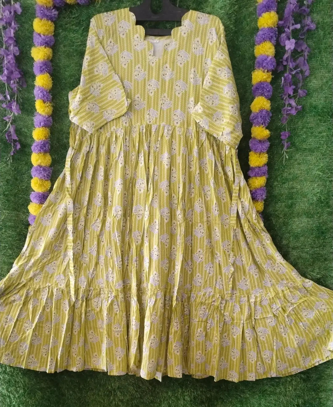 Plus Size Heavy Rayon frock
