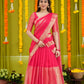Jackaurd Gold Silk Half Saree