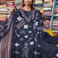 Cotton Anarkali 3pcs Set Mirror Work