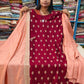 Plus Size Grand Party Vizhitra Silk Wear 3pcs set