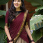 Half Saree - South-Style Kanjivaram silk