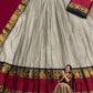 Half Saree - South-Style Kanjivaram silk