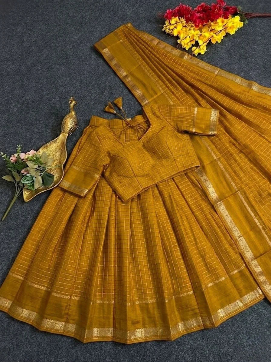 Half Saree - Pure Viscose Georgette
