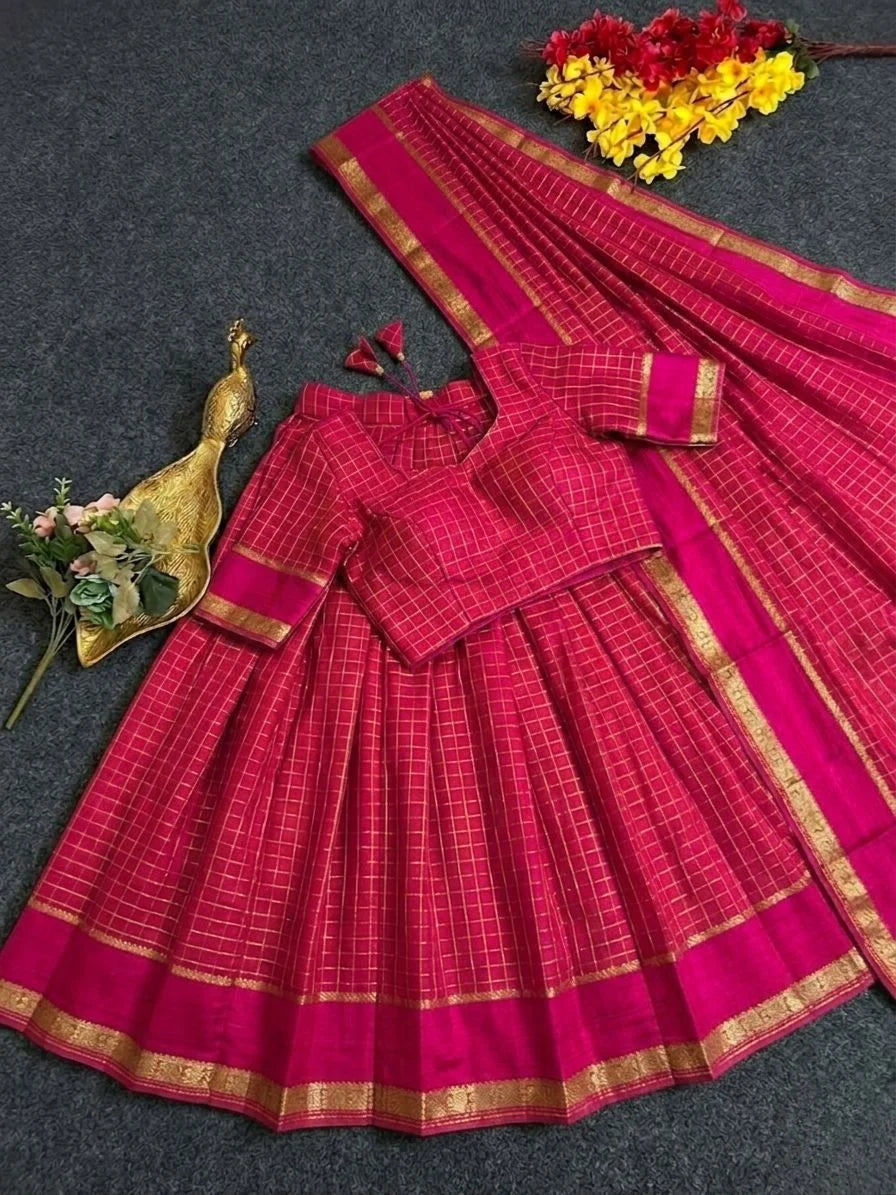 Half Saree - Pure Viscose Georgette