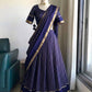 Half Saree - Pure Viscose Georgette