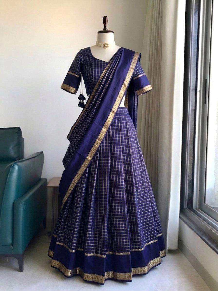 Half Saree - Pure Viscose Georgette