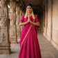 Half Saree - Pure Viscose Georgette