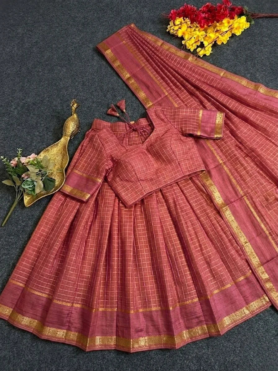 Half Saree - Pure Viscose Georgette