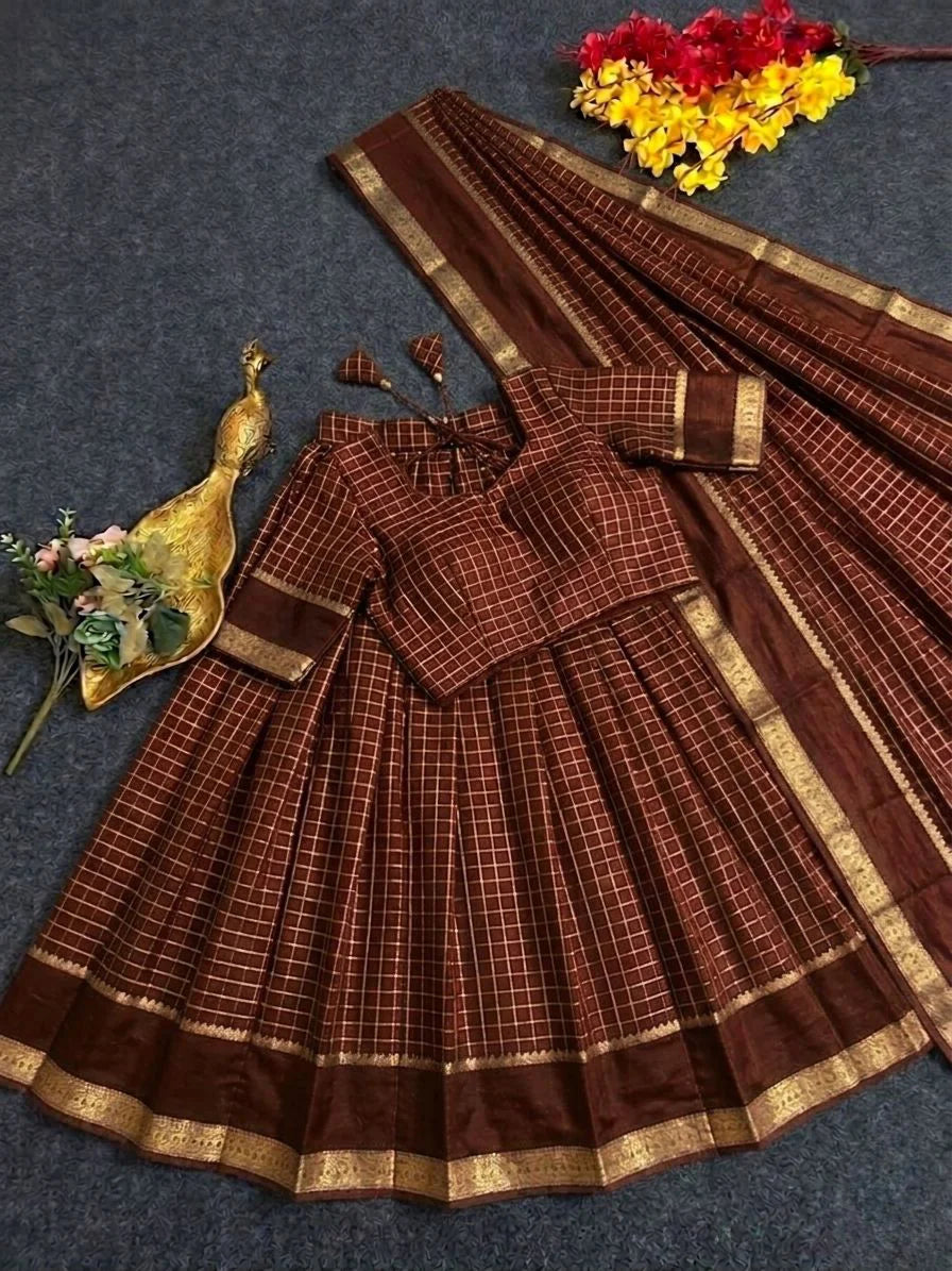 Half Saree - Pure Viscose Georgette