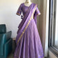 Half Saree - Pure Viscose Georgette