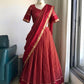 Half Saree - Pure Viscose Georgette