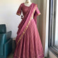 Half Saree - Pure Viscose Georgette