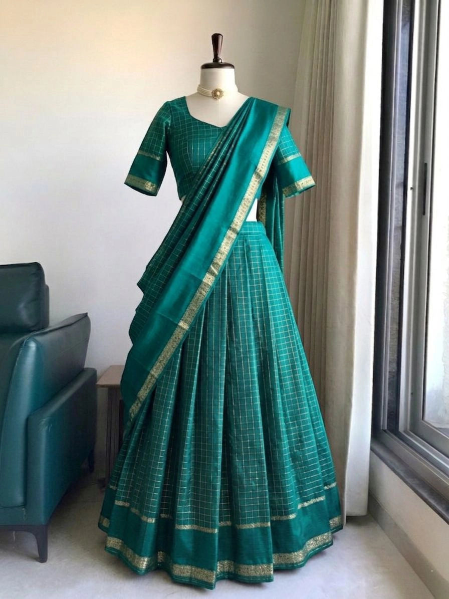 Half Saree - Pure Viscose Georgette