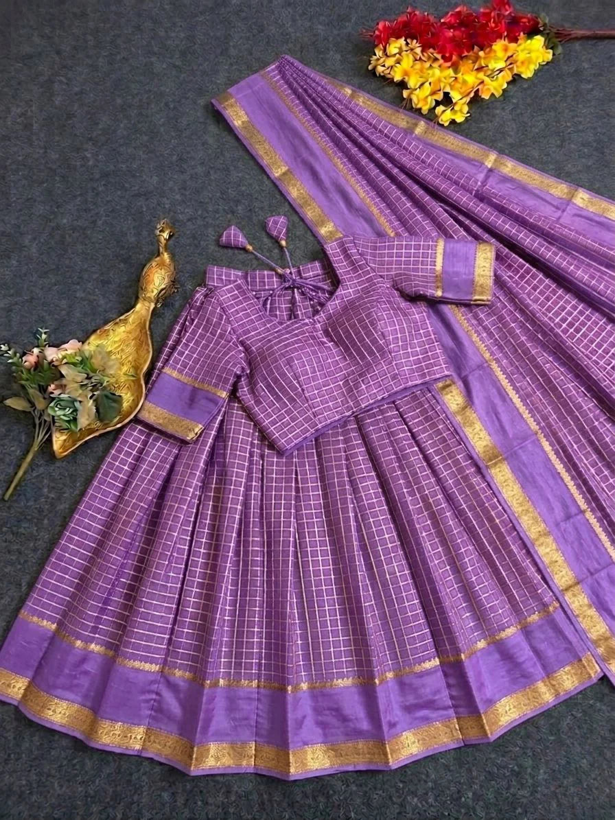 Half Saree - Pure Viscose Georgette