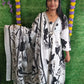 V neck Aline Pattern 3pcs Set Cotton