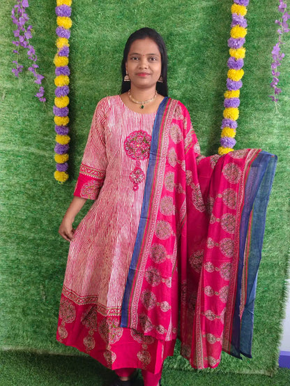 Anarkali Mirror 3pcs Set